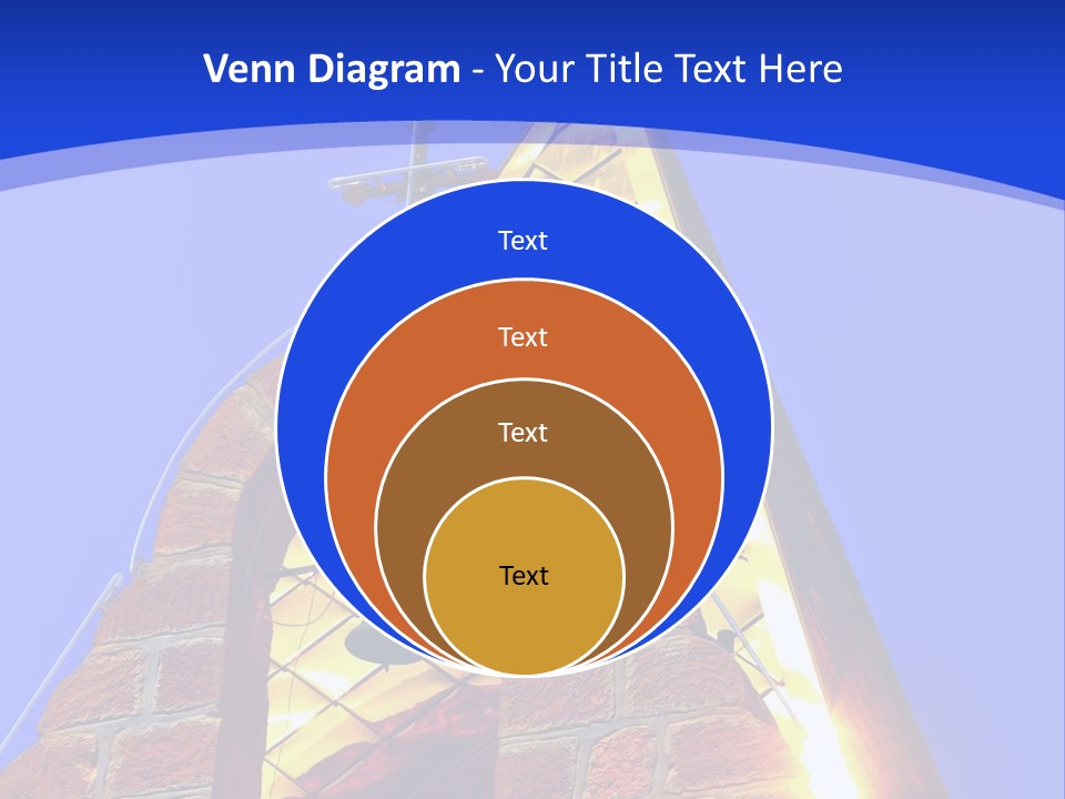 Climate House Heat PowerPoint Template
