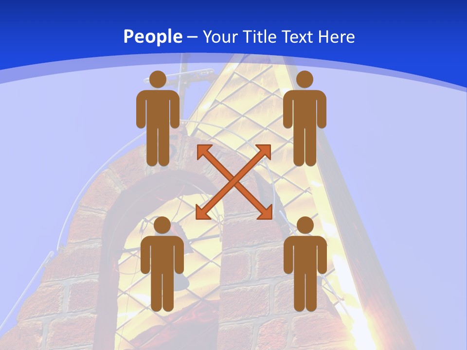 Climate House Heat PowerPoint Template