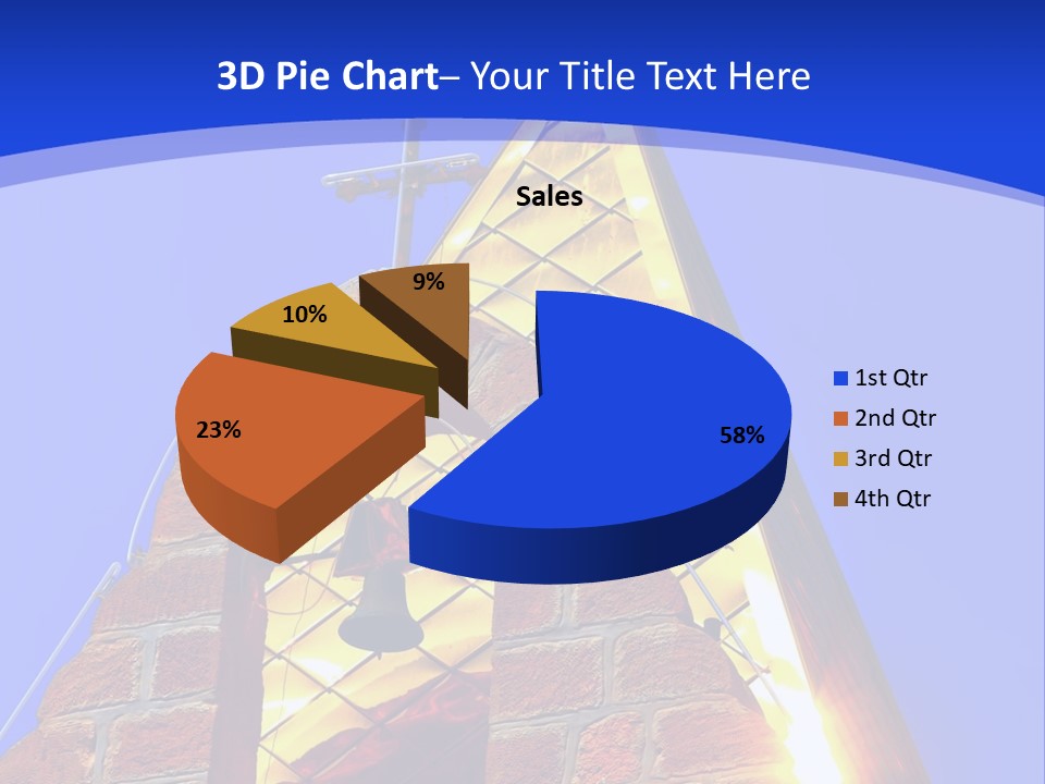 Climate House Heat PowerPoint Template