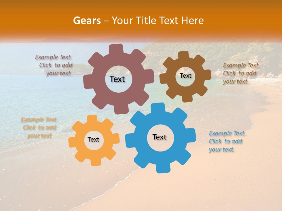 Cool Supply Cooling PowerPoint Template