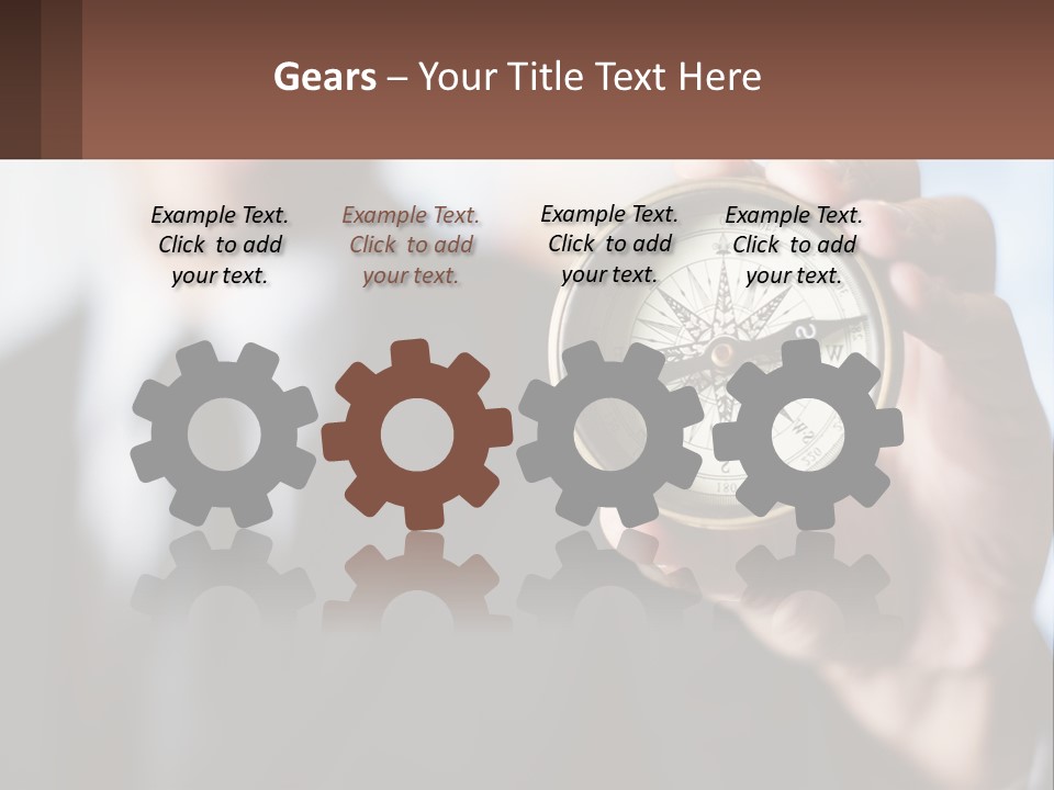 Part Electric Switch PowerPoint Template