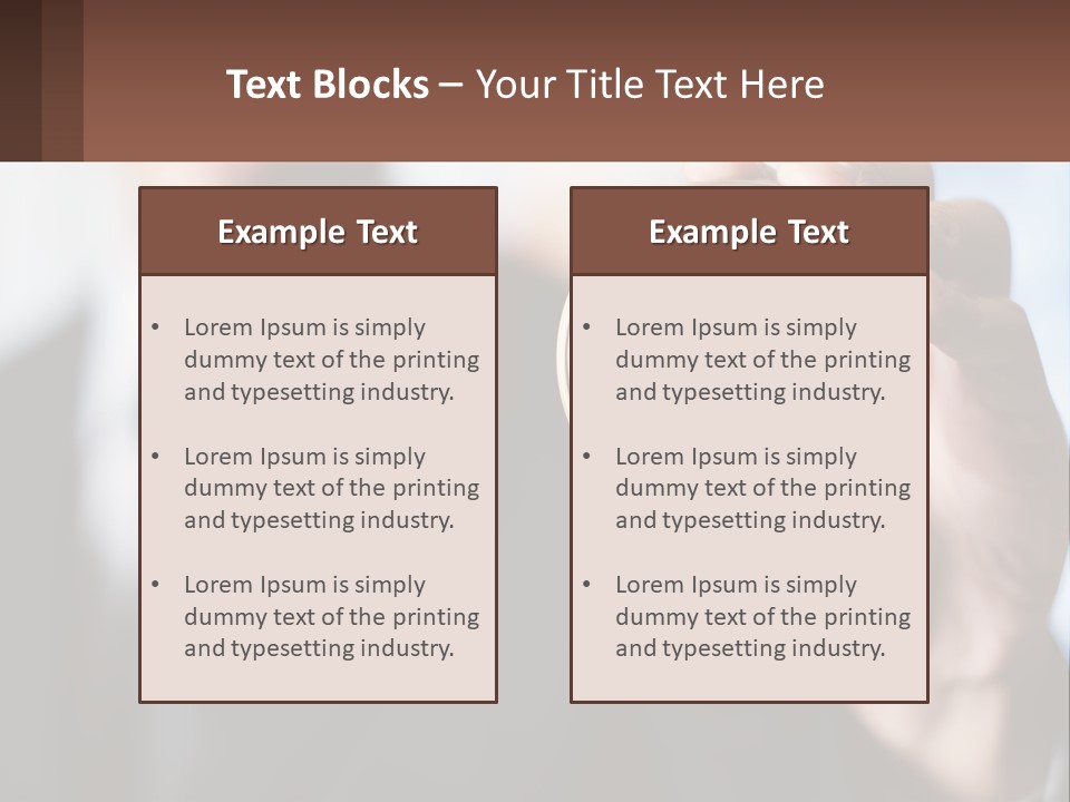 Part Electric Switch PowerPoint Template