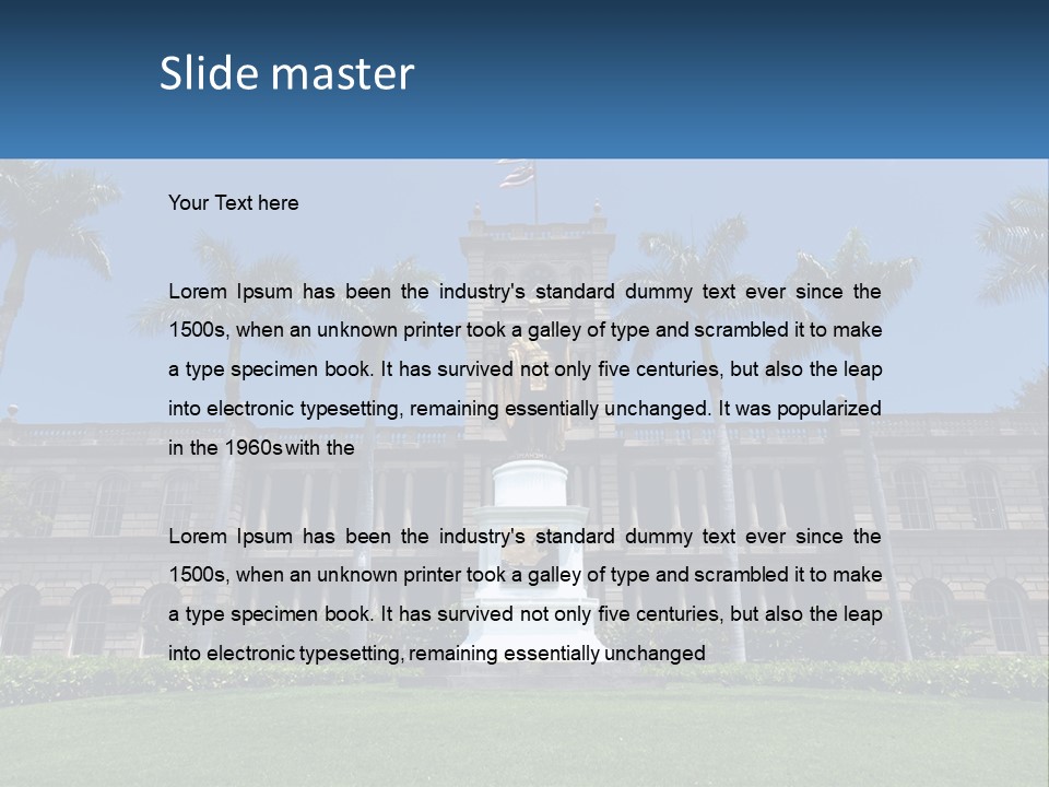Energy Equipment Remote PowerPoint Template