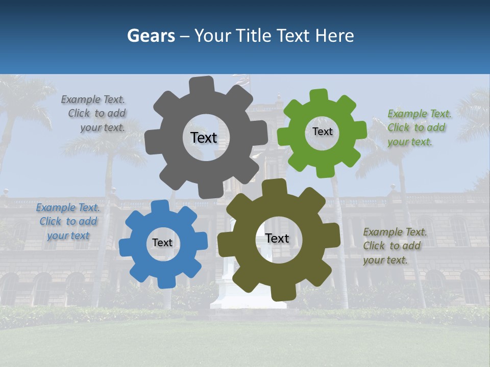 Energy Equipment Remote PowerPoint Template