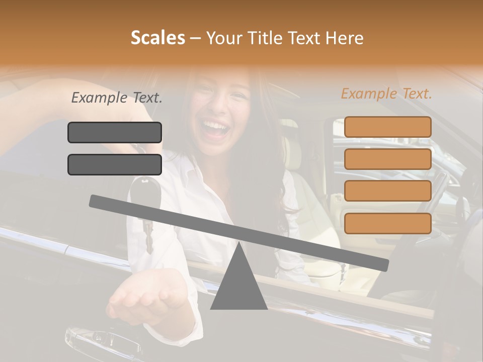 Climate Conditioner White PowerPoint Template