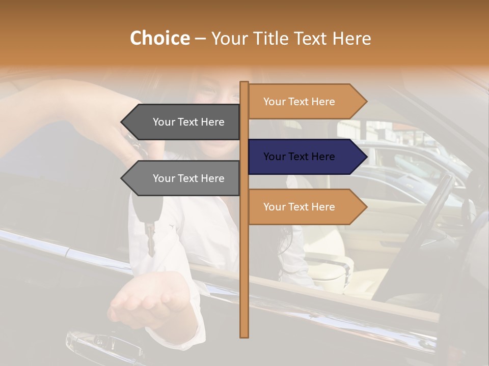 Climate Conditioner White PowerPoint Template