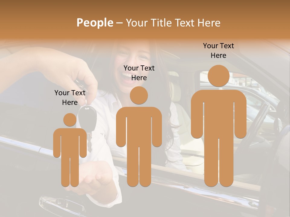Climate Conditioner White PowerPoint Template