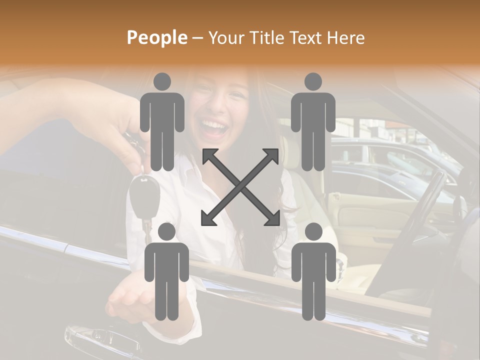 Climate Conditioner White PowerPoint Template