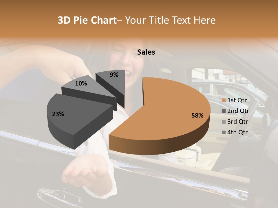 Climate Conditioner White PowerPoint Template