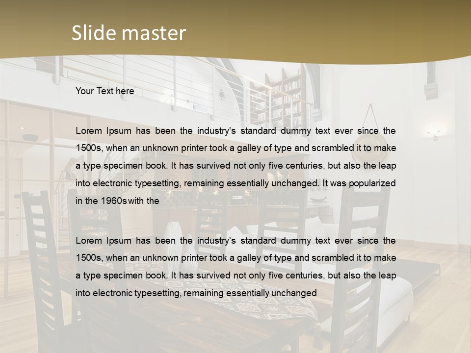 Supply House Climate PowerPoint Template