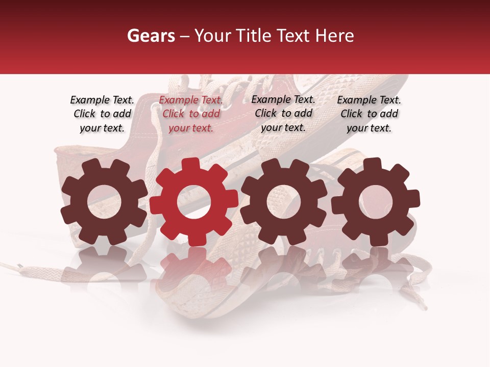 White Cooling Conditioner PowerPoint Template