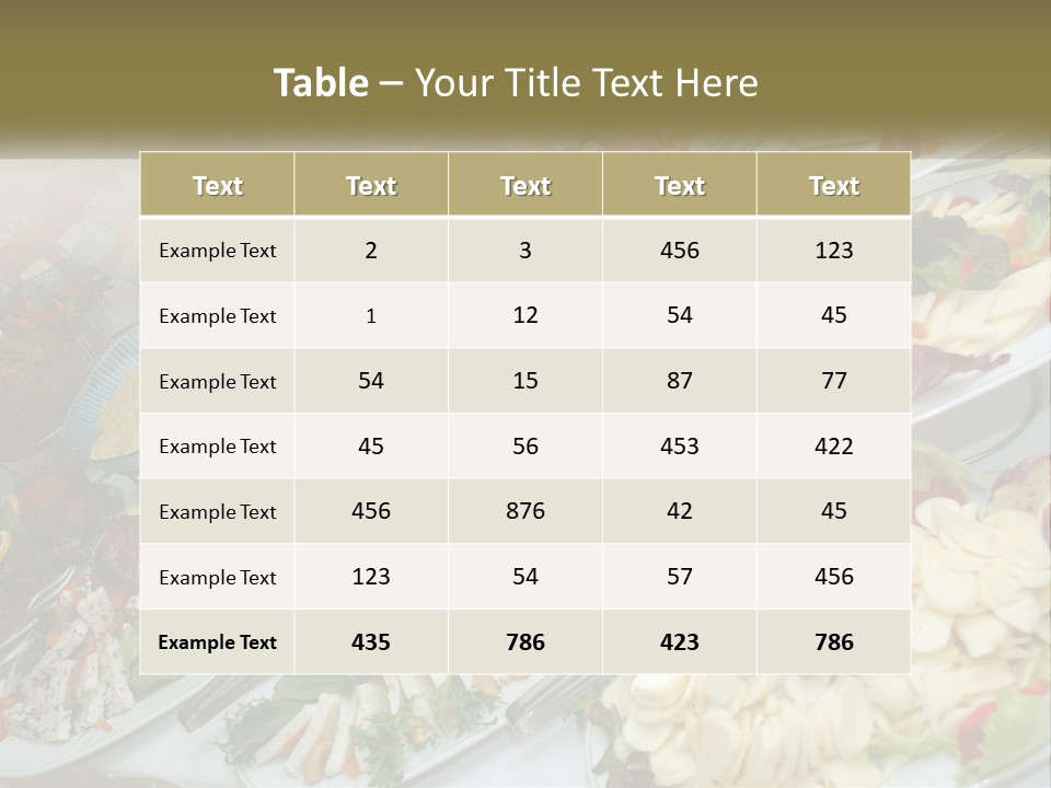Part Temperature Equipment PowerPoint Template