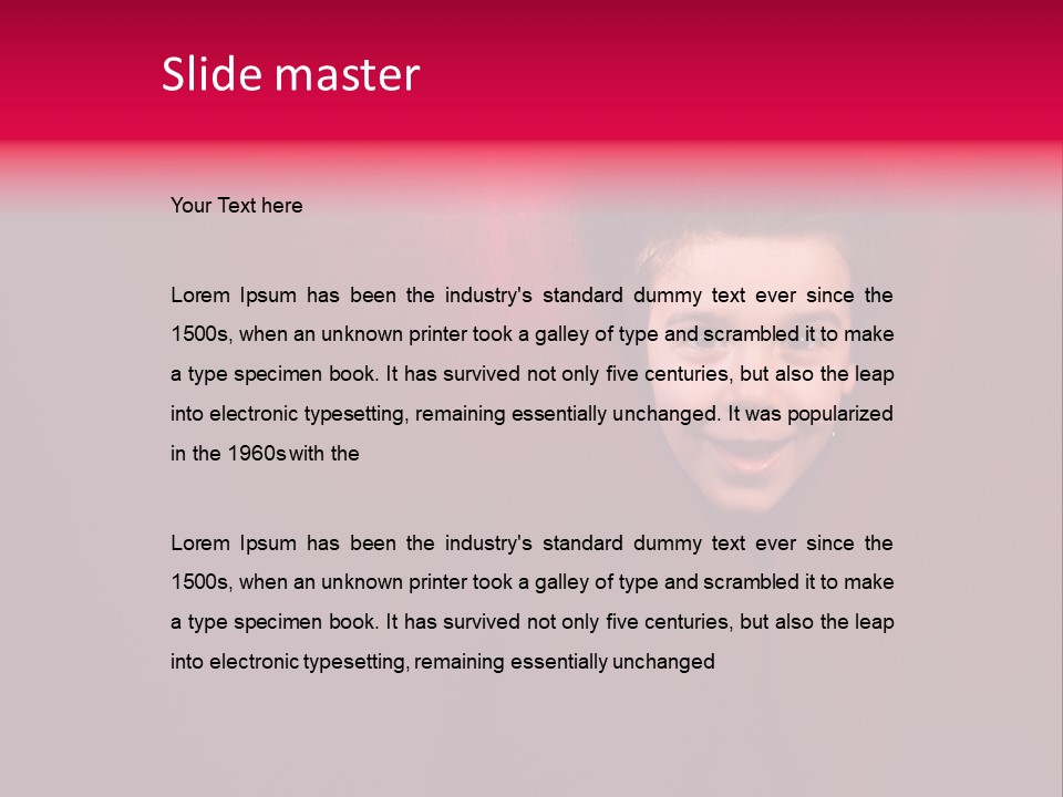 Remote Industry Condition PowerPoint Template