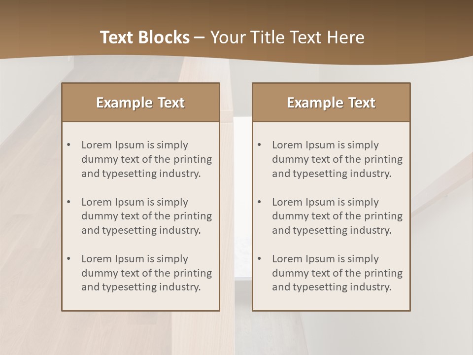Unit Home System PowerPoint Template