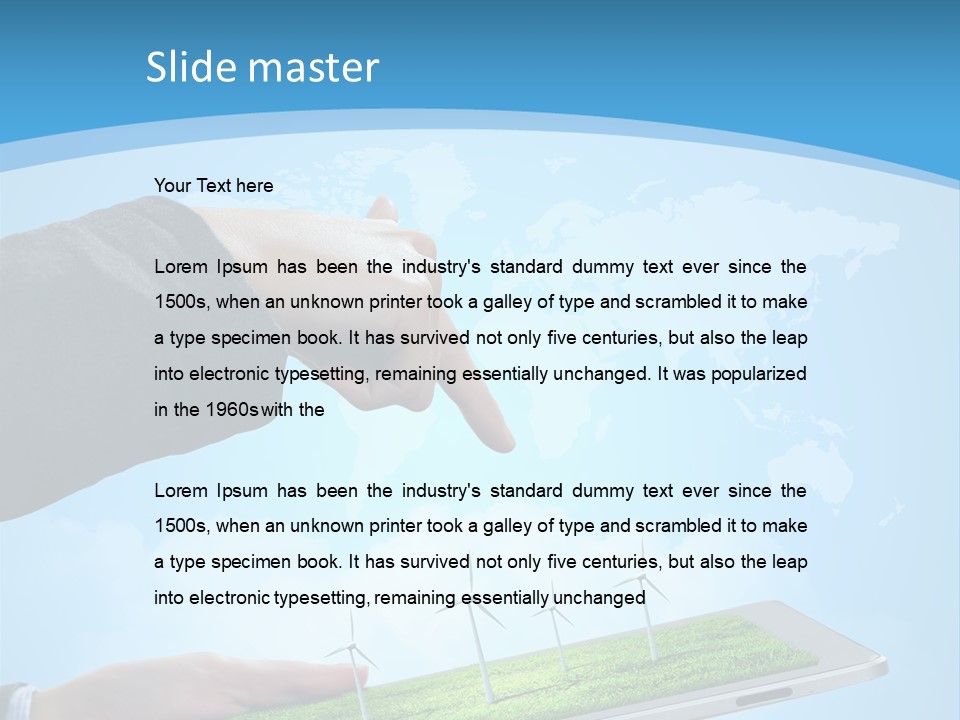 Power Technology Switch PowerPoint Template