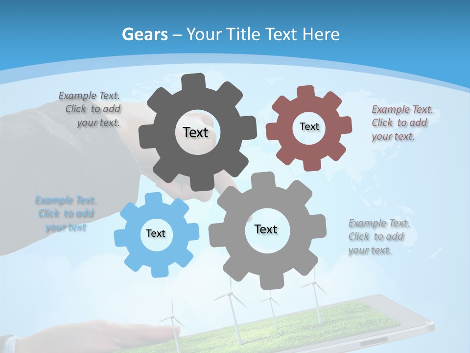 Power Technology Switch PowerPoint Template