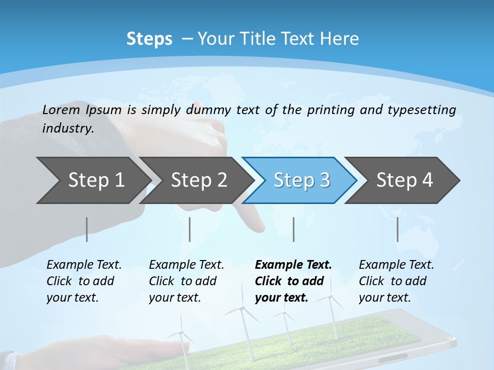 Power Technology Switch PowerPoint Template