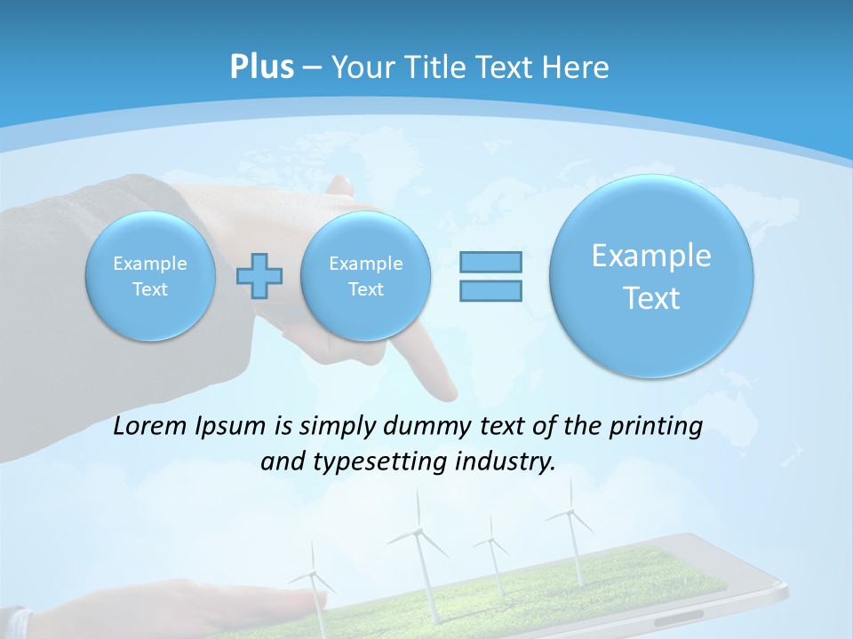 Power Technology Switch PowerPoint Template