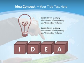 Power Technology Switch PowerPoint Template