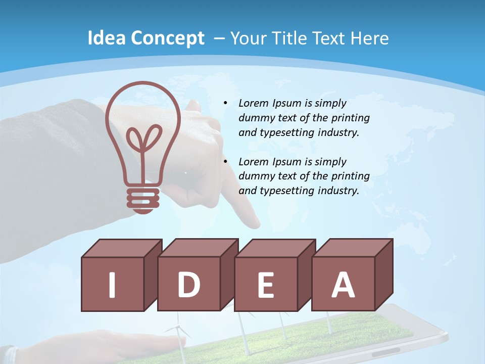 Power Technology Switch PowerPoint Template