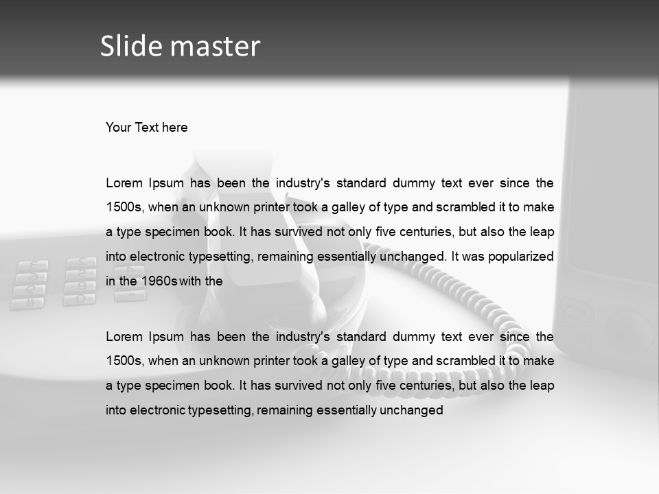 Climate Supply Condition PowerPoint Template