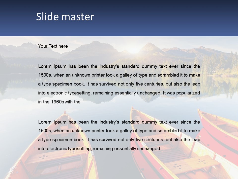 Electricity Cold Supply PowerPoint Template