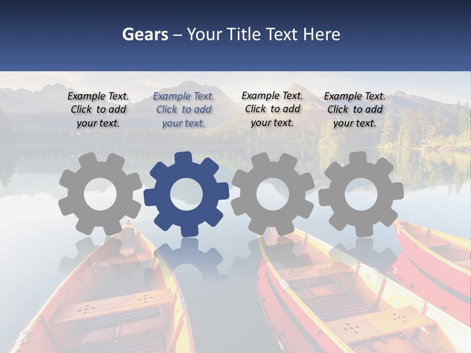 Electricity Cold Supply PowerPoint Template