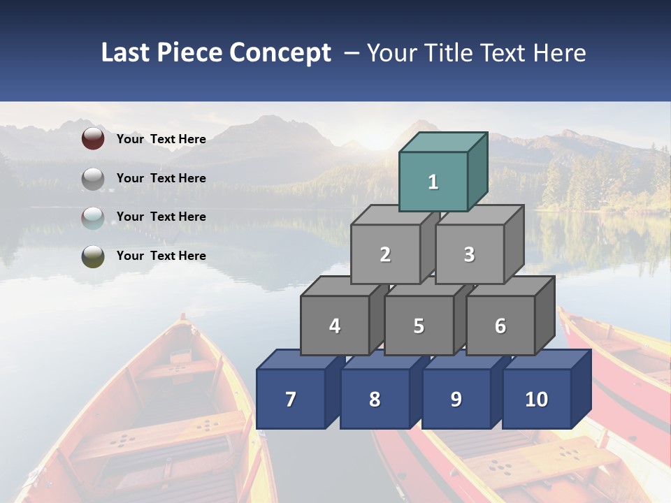 Electricity Cold Supply PowerPoint Template