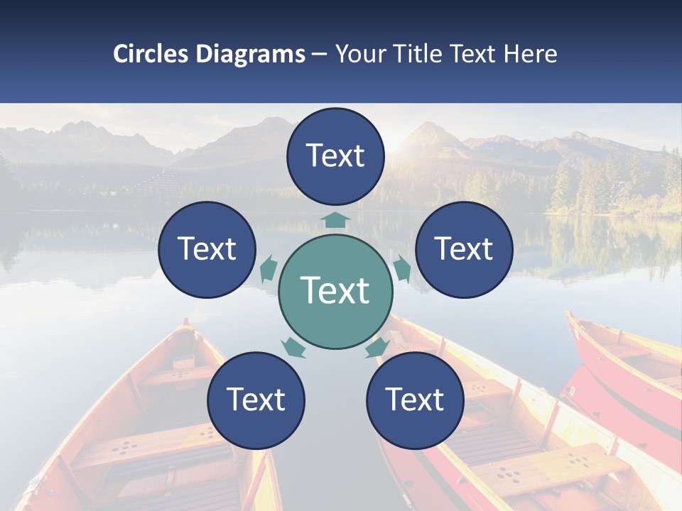 Electricity Cold Supply PowerPoint Template