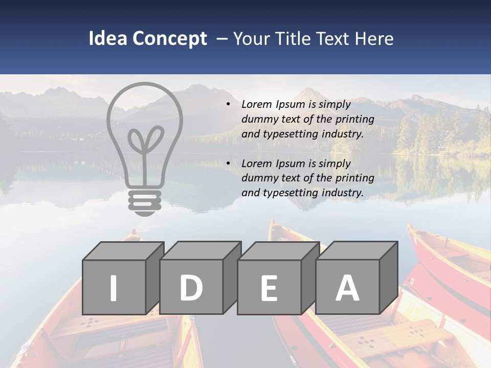 Electricity Cold Supply PowerPoint Template