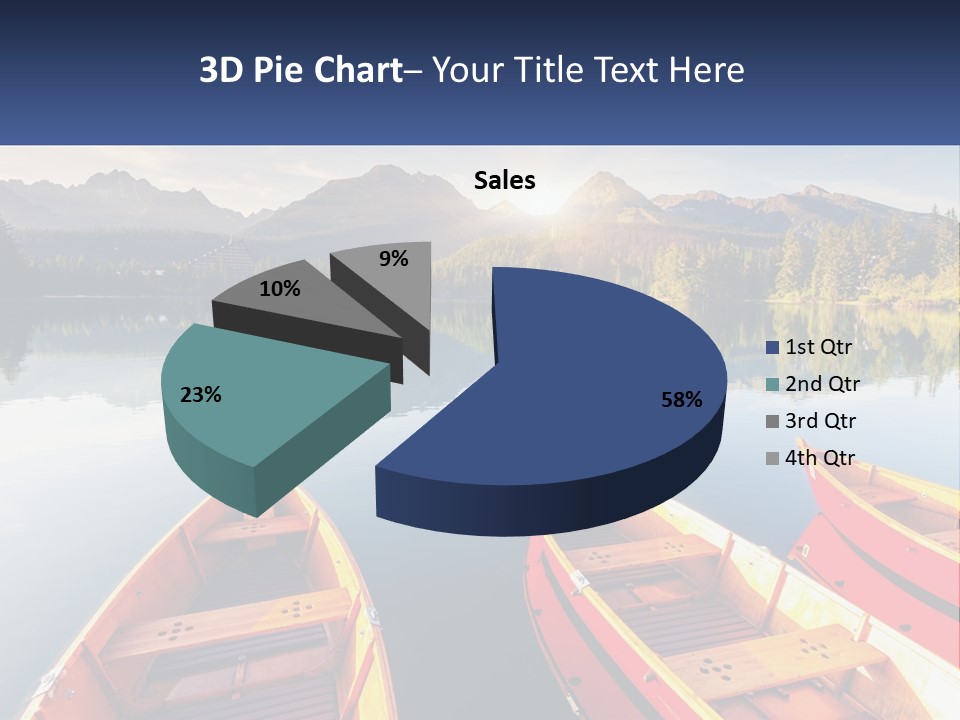 Electricity Cold Supply PowerPoint Template