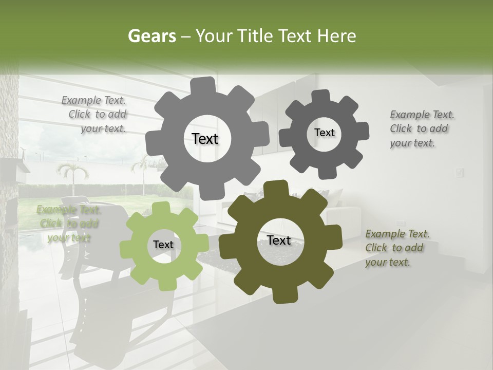 Cooling Equipment Switch PowerPoint Template