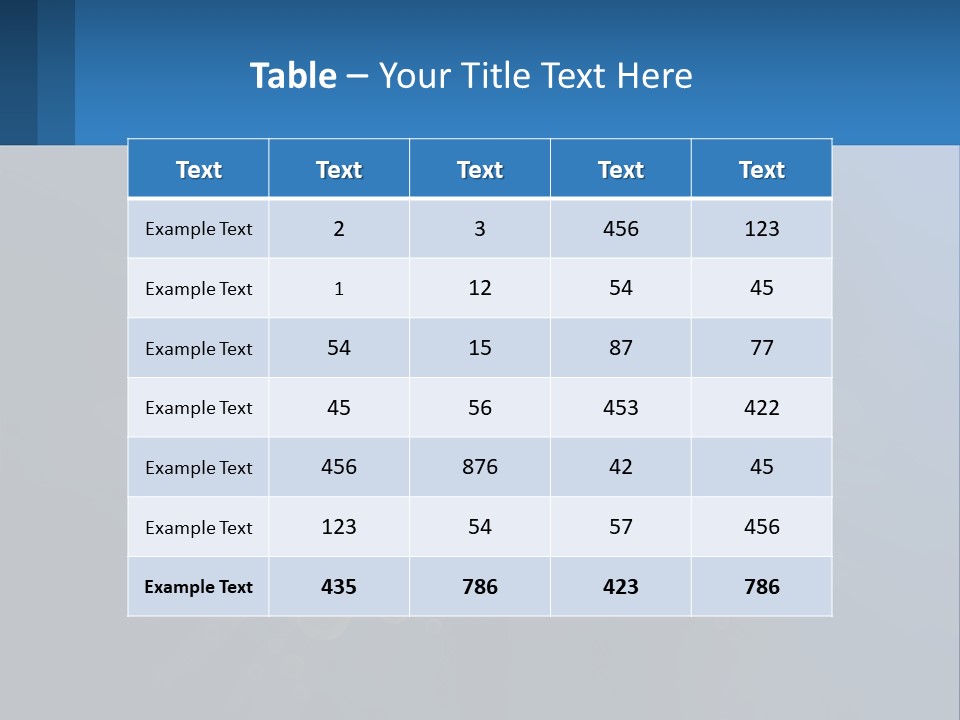 Home Unit Equipment PowerPoint Template