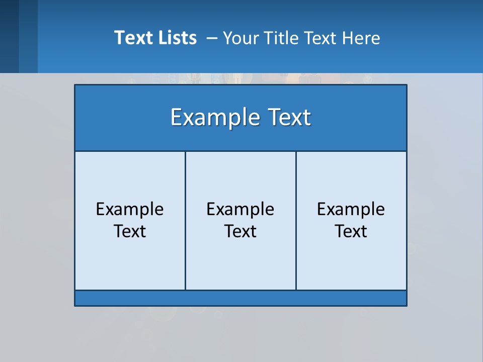 Home Unit Equipment PowerPoint Template