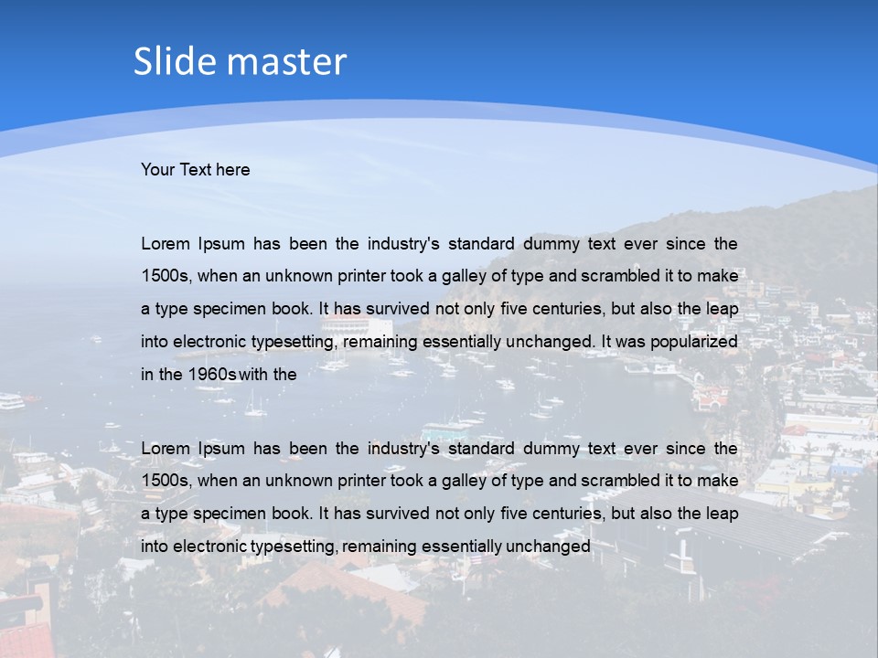 Electric White Power PowerPoint Template