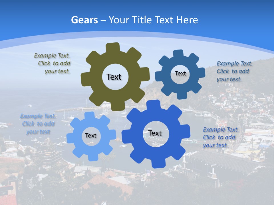 Electric White Power PowerPoint Template