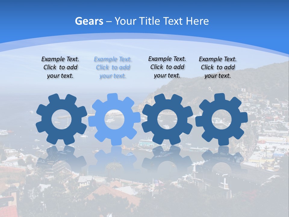 Electric White Power PowerPoint Template