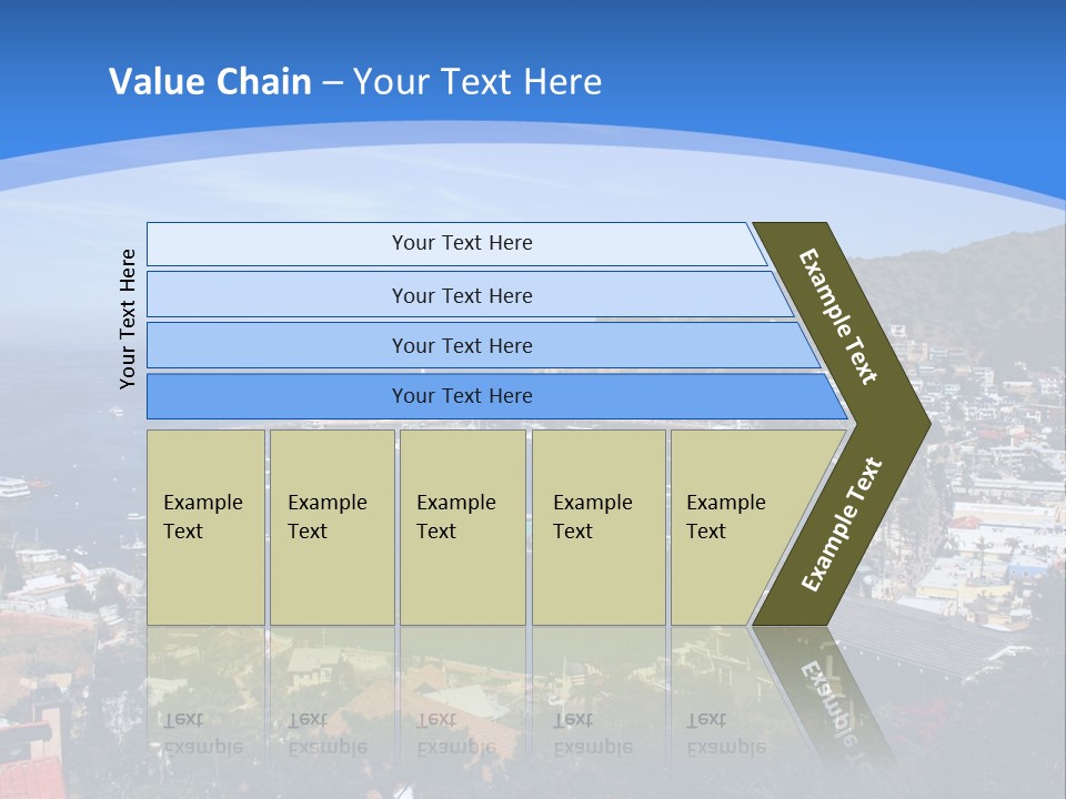 Electric White Power PowerPoint Template