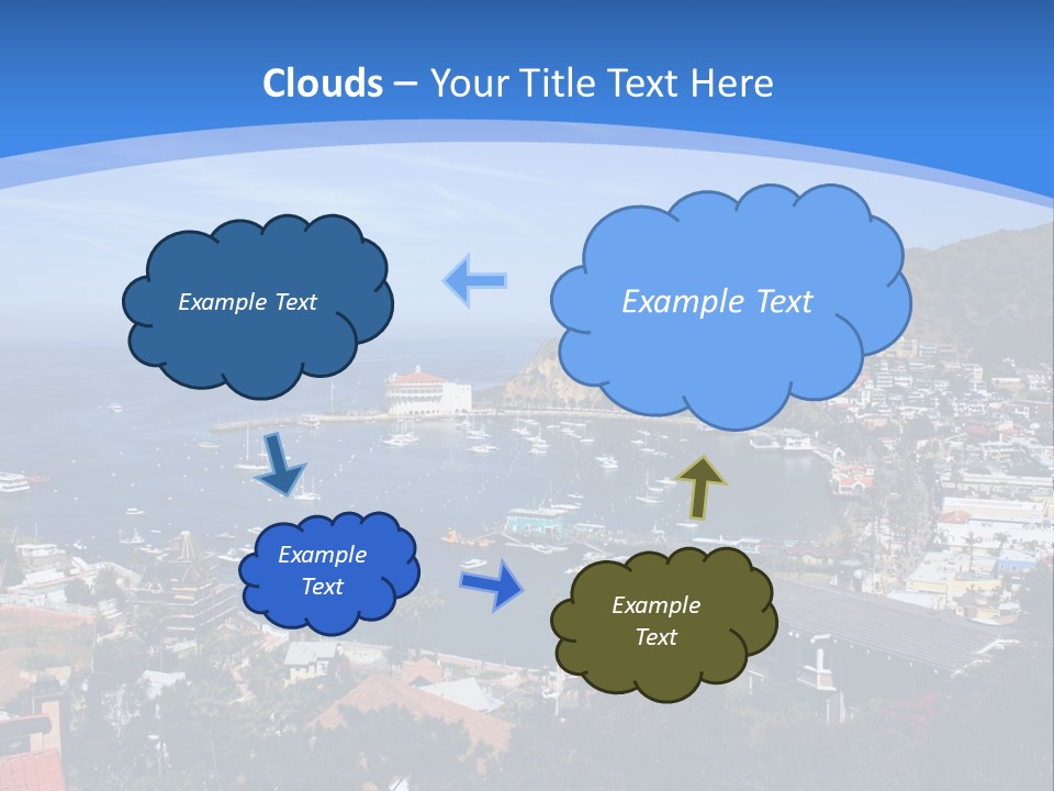 Electric White Power PowerPoint Template