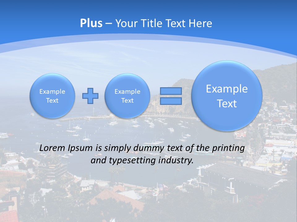 Electric White Power PowerPoint Template