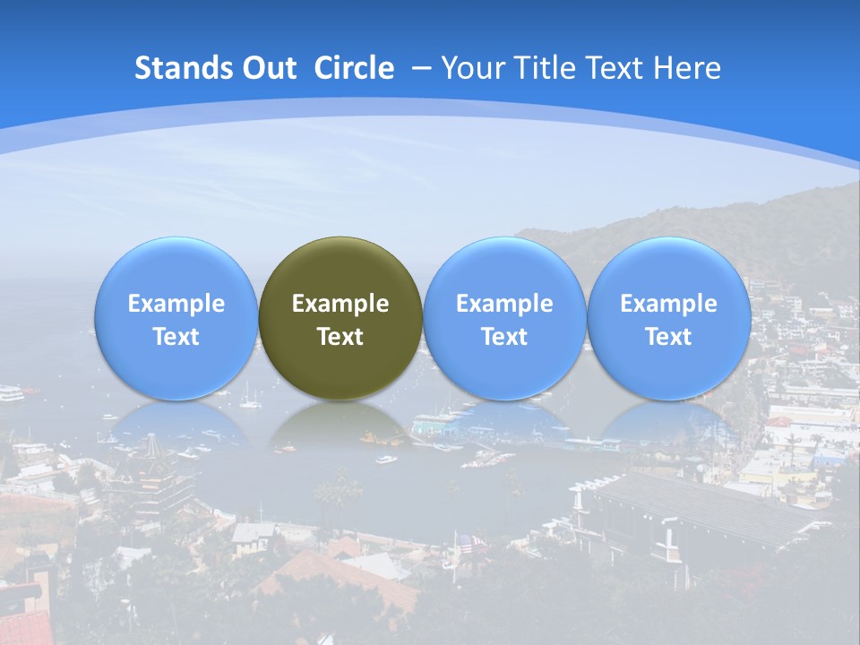 Electric White Power PowerPoint Template