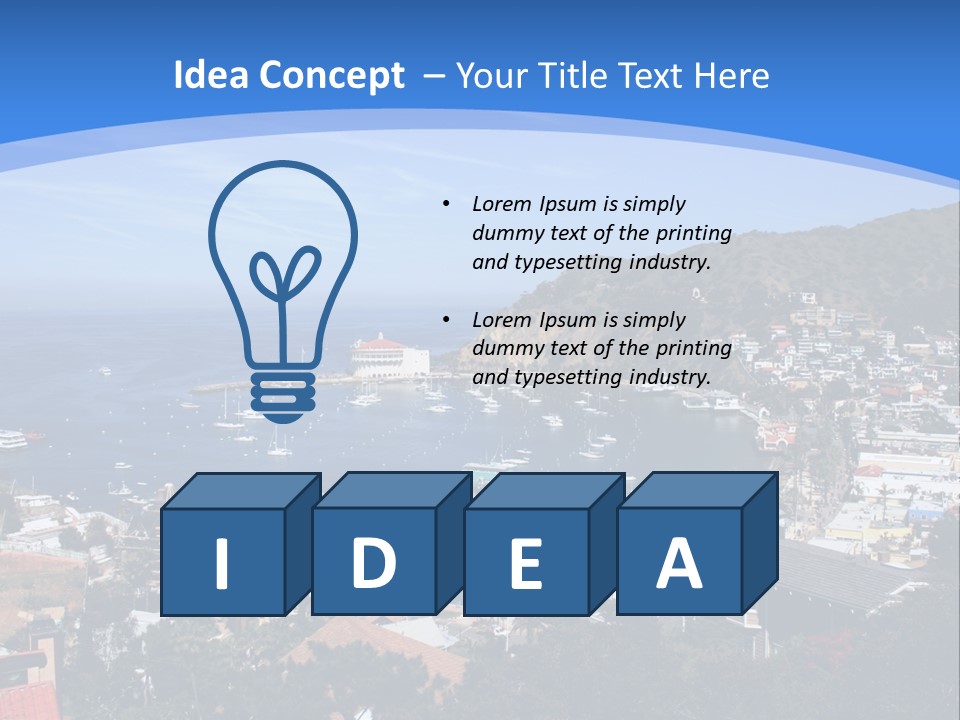 Electric White Power PowerPoint Template