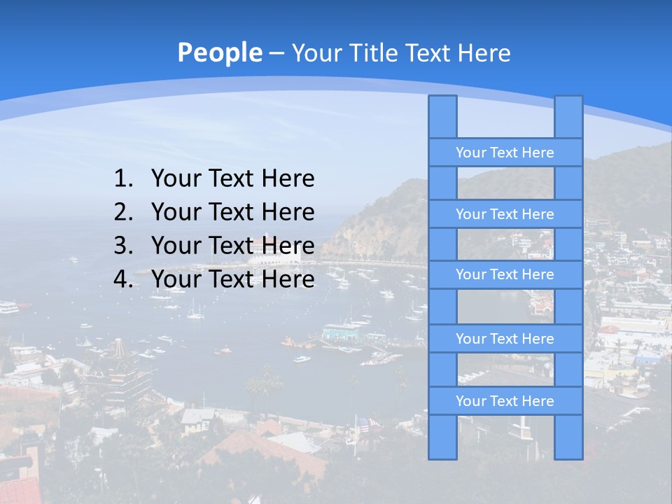 Electric White Power PowerPoint Template