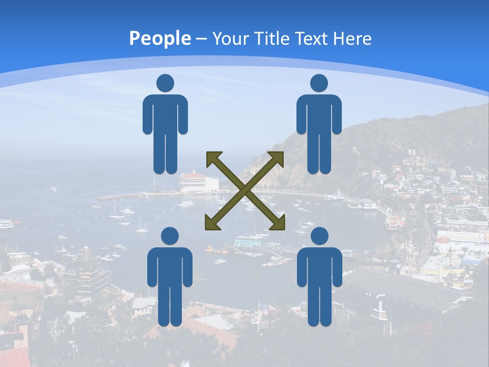 Electric White Power PowerPoint Template