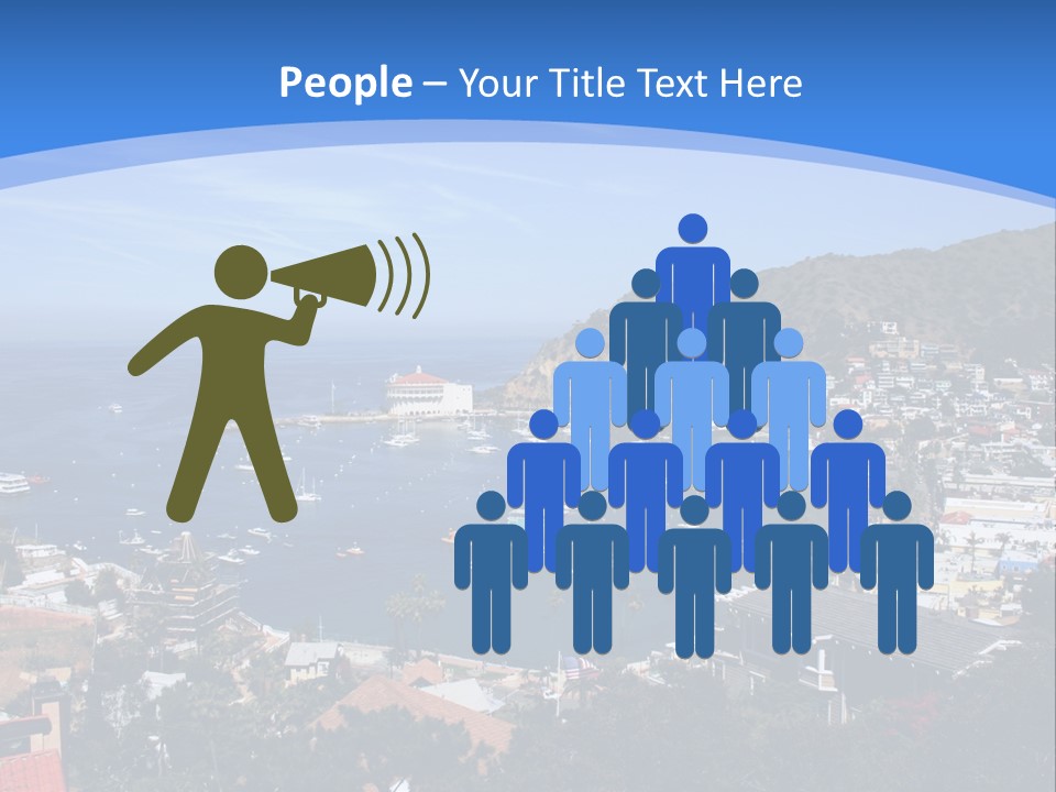 Electric White Power PowerPoint Template