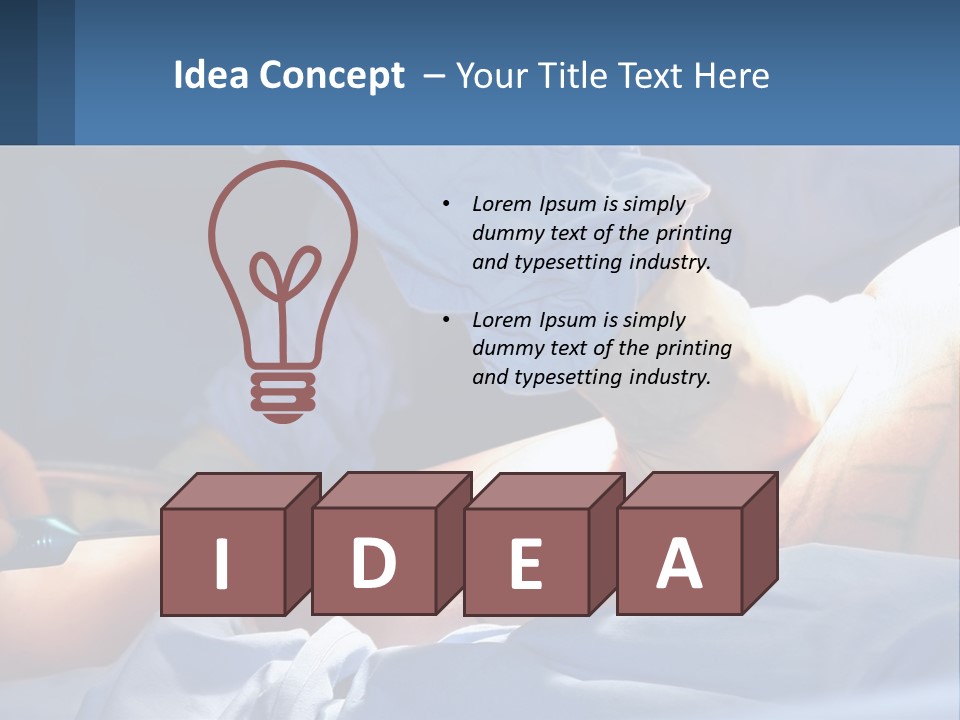 Heat Electric Switch PowerPoint Template