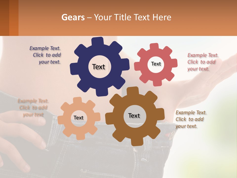 Equipment System Conditioner PowerPoint Template