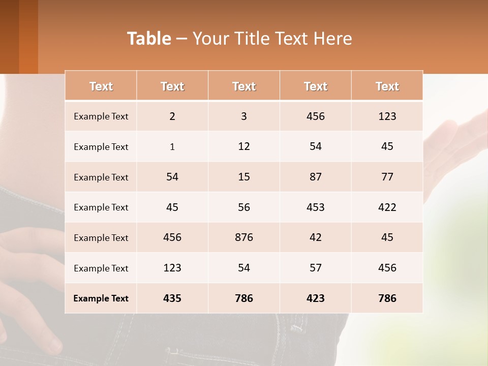 Equipment System Conditioner PowerPoint Template