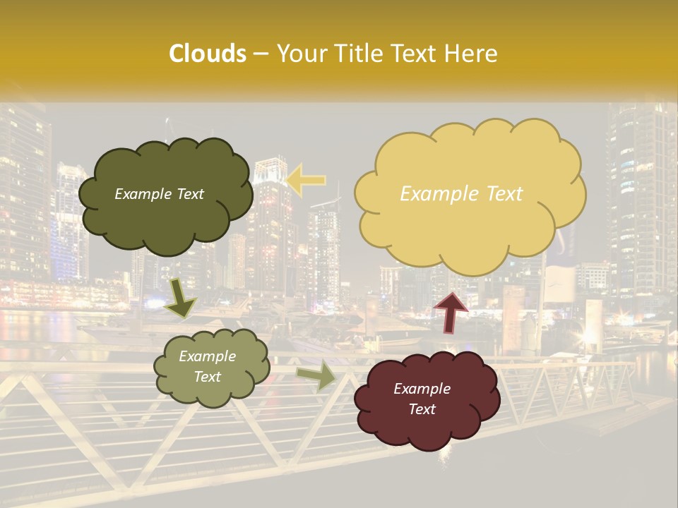 Electricity Air System PowerPoint Template