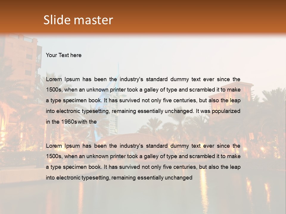 Conditioner Air Power PowerPoint Template
